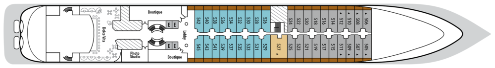 Silversea Cruises Silver Wind Deck 5.png